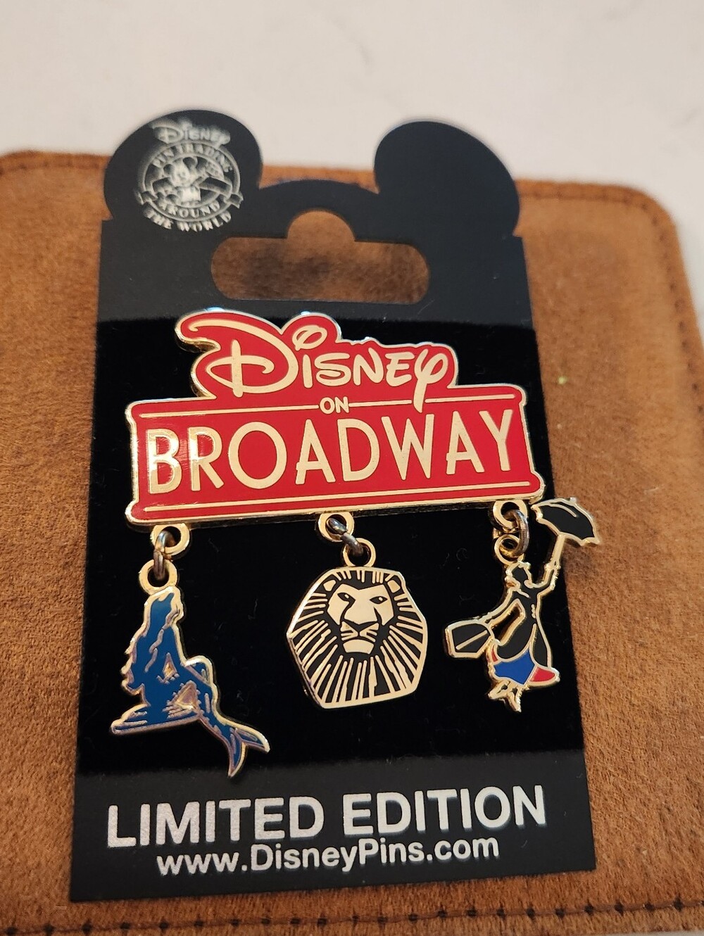 Disney On Broadway Limited Edition Pin